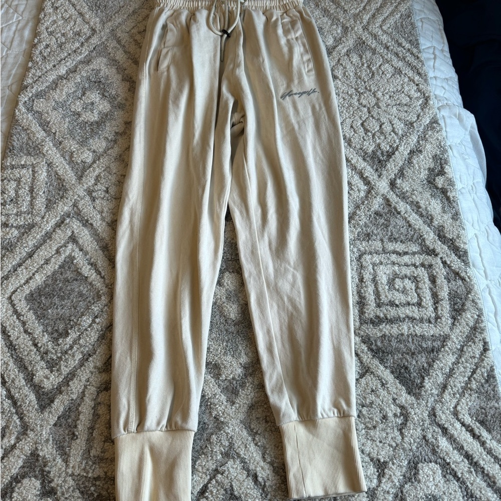 YoungLA 228 Cloud Joggers (Off-White / Small)